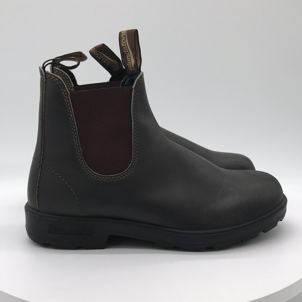 Blundstone Mens Chelsea Boots in Dark Brown size 8.5 US